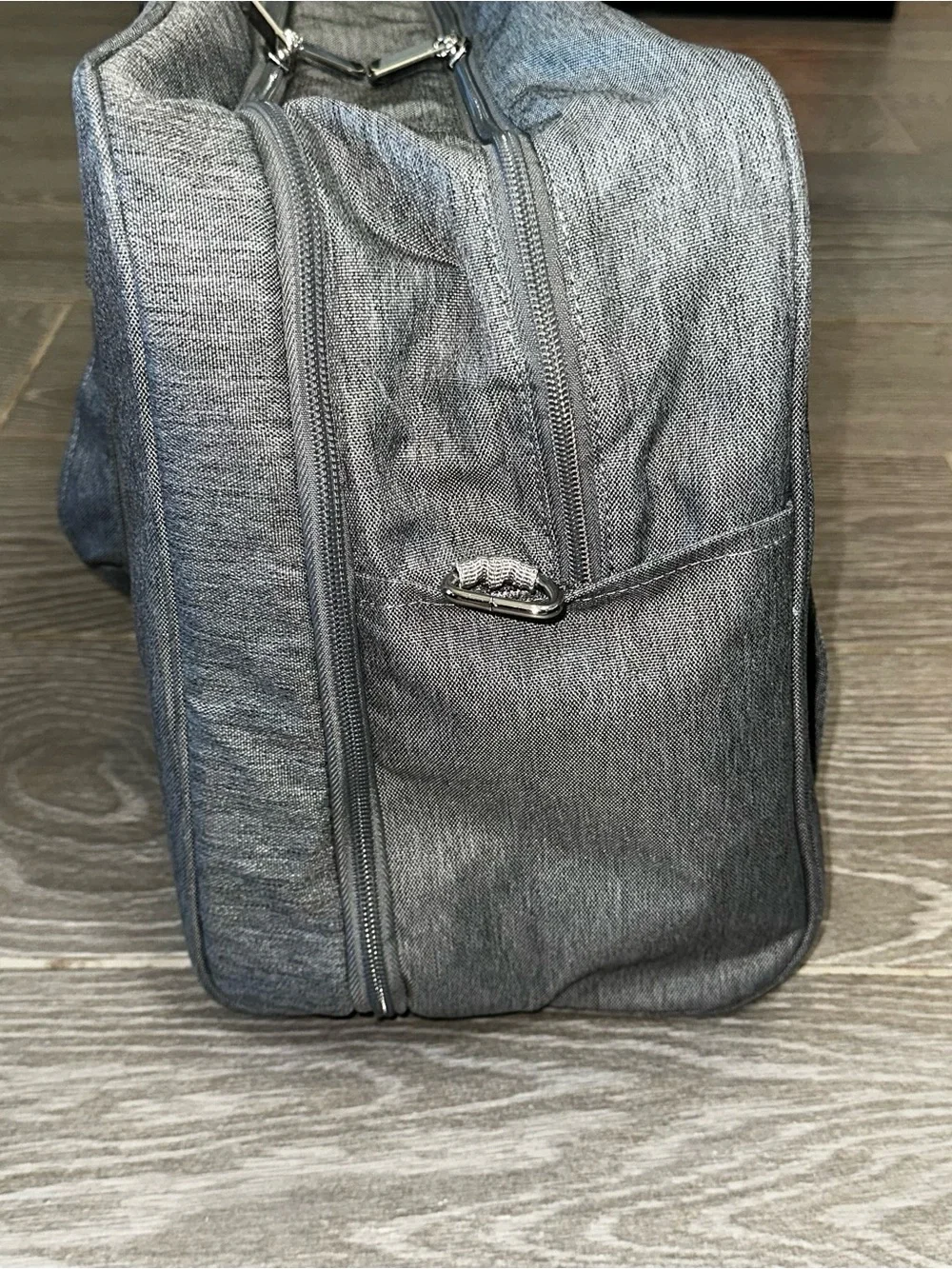 BAGSMART Weekender Bag Unisex Adults Large Gray Travel Duffel Overnight Bag